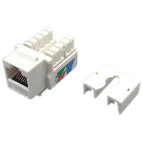 UTP Cat6 Keystone Jack- 90deg